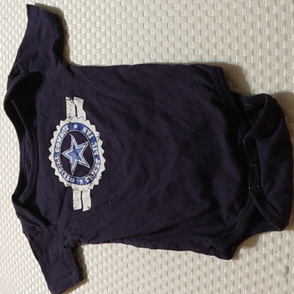 Dallas Cowboys Onesie - Size 12 Months
